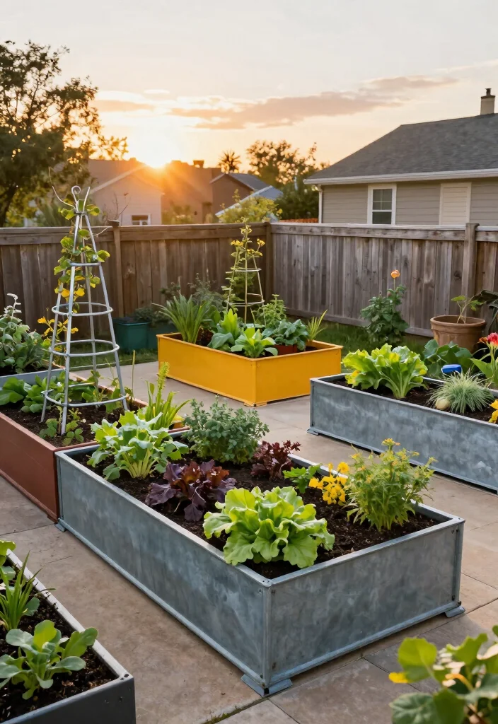 17 Steel Garden Beds for Vegetable-Growing Homeowners - 7. Customizable Steel Garden Beds 1