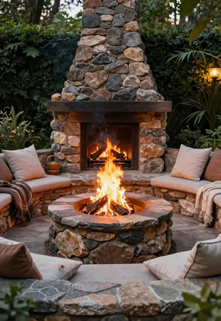 18 Bonfire Setup Ideas for Weekend Social Butterflies - 10. DIY Fire Pit: Custom Builds for Your Backyard 1
