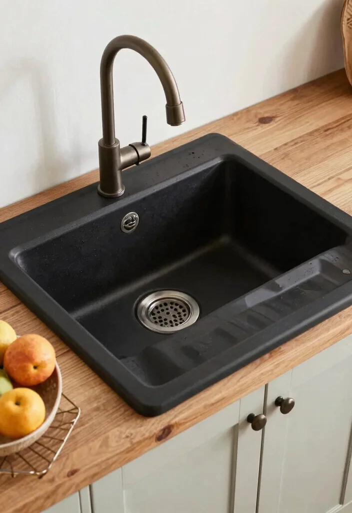 18 Farmhouse Sink Styles for Heritage Kitchen Lovers - 10. Farmhouse Sink with Built-In Drainboard 1