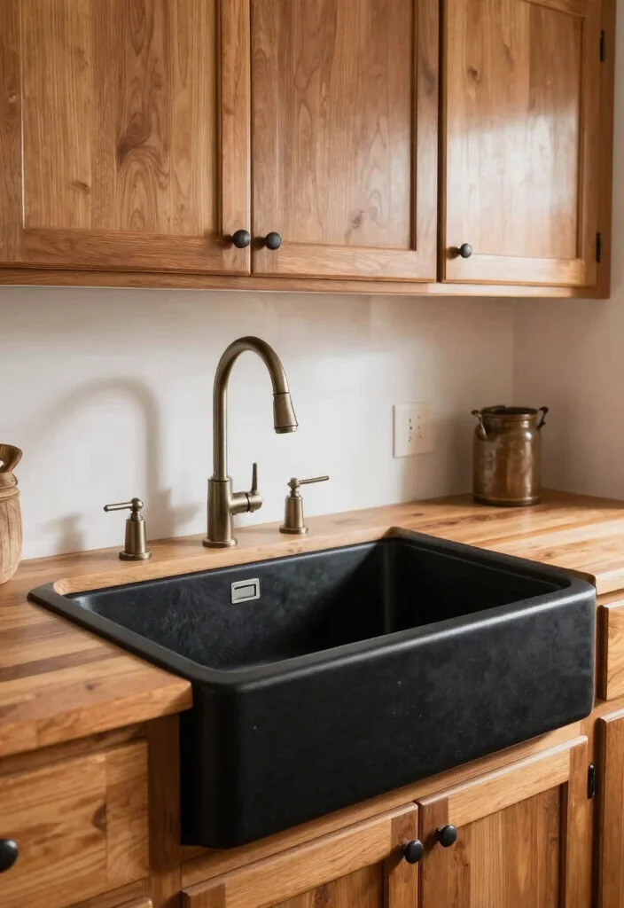 18 Farmhouse Sink Styles for Heritage Kitchen Lovers - 11. Single Basin Deep Design 1