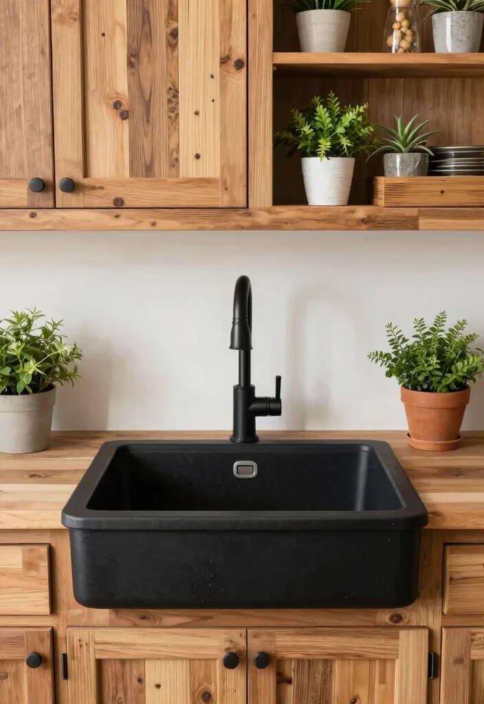 18 Farmhouse Sink Styles for Heritage Kitchen Lovers - 13. Eco-Friendly Materials 1