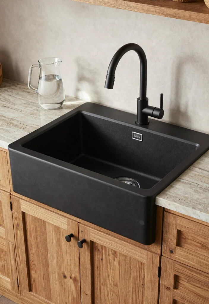 18 Farmhouse Sink Styles for Heritage Kitchen Lovers - 16. Sink with Built-In Water Filtration 1