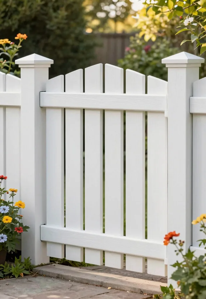 18 White Fence Maintenance Tips for Perfectionists - 16. Choose Weather-Resistant Materials 1