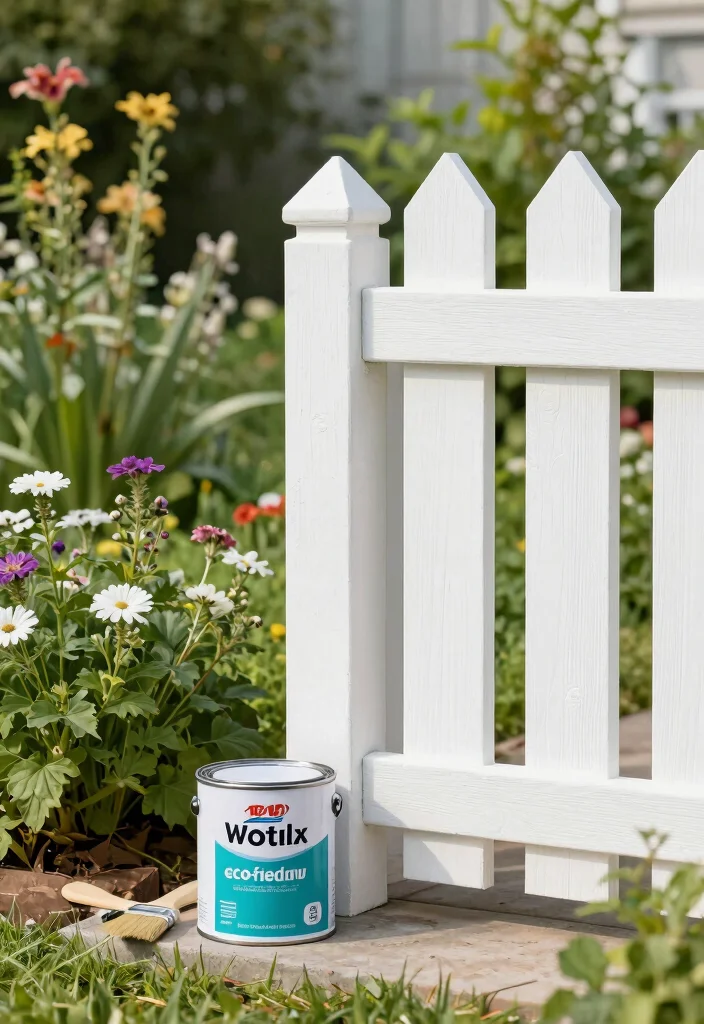 18 White Fence Maintenance Tips for Perfectionists - 3. Protect with Eco-Friendly Stains 1