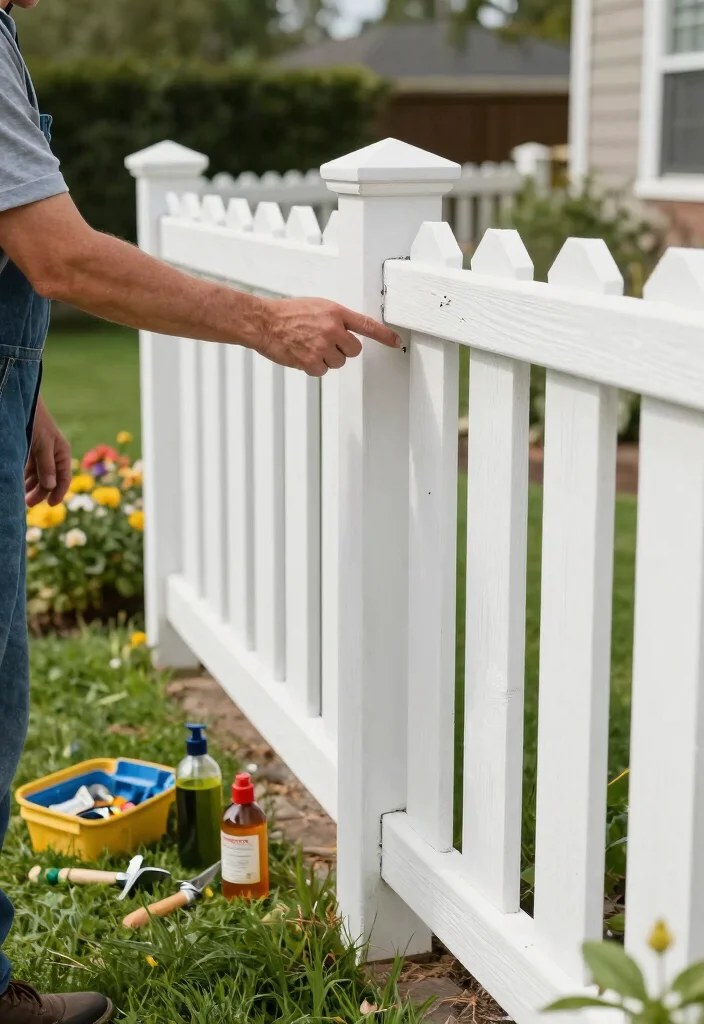 18 White Fence Maintenance Tips for Perfectionists - 7. Install an Insect Barrier 1