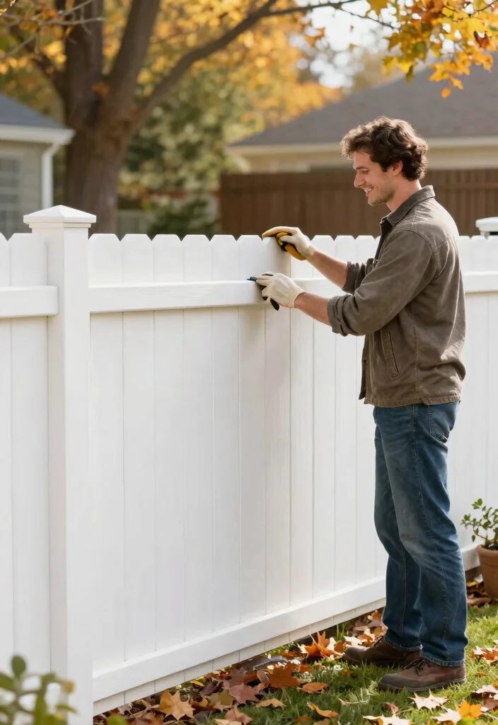 18 White Fence Maintenance Tips for Perfectionists - 9. Seasonal Inspections 1