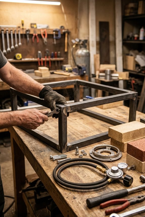 2x4 frame with exterior glue