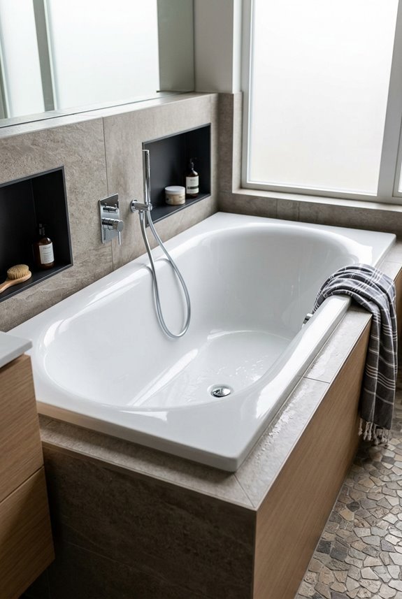 acrylic bathtub style options
