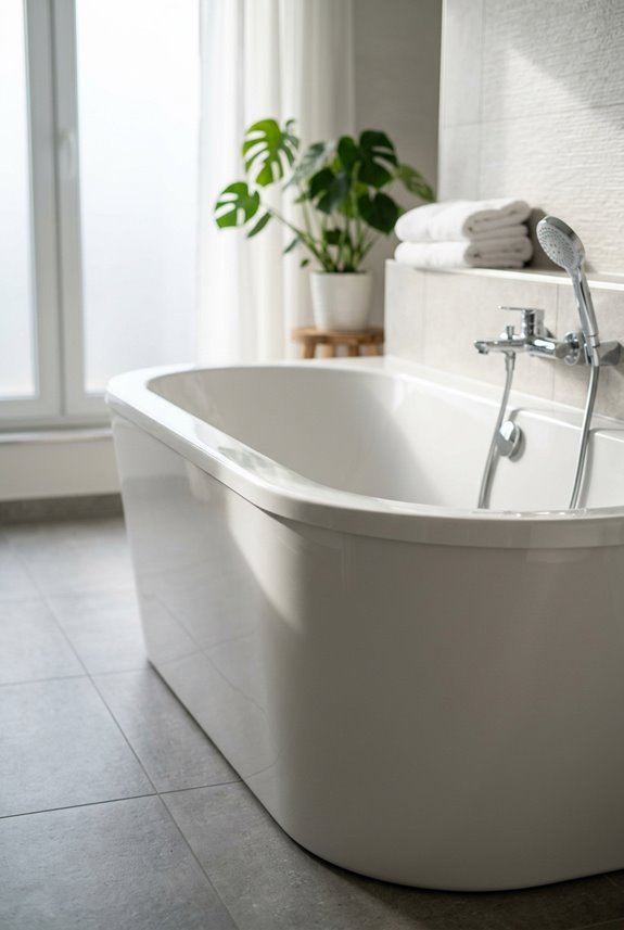 acrylic tubs lightweight affordable versatile durable ish