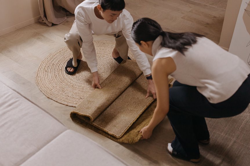 binding a rug in 10 steps