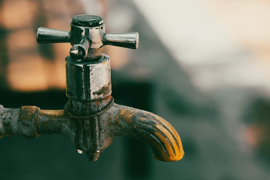 causes of bathroom faucet corrosion