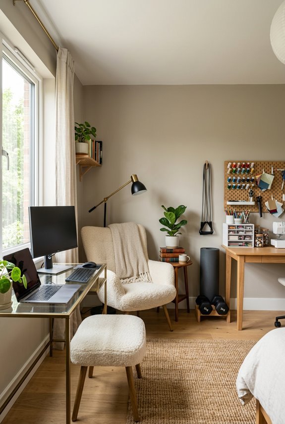 5 Ways to Transform Your Extra Bedroom Into a Functional Space 4 distinct multi zone bedroom organization