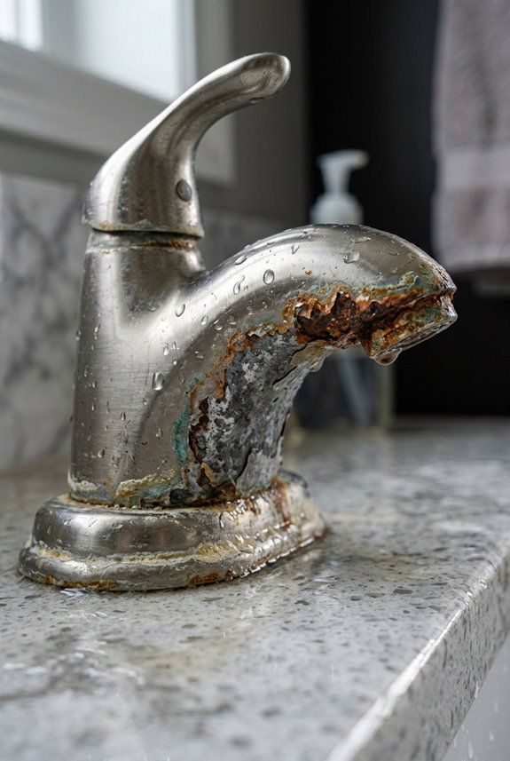 What Causes Bathroom Faucets to Corrode? 3 harsh cleaners cause corrosion