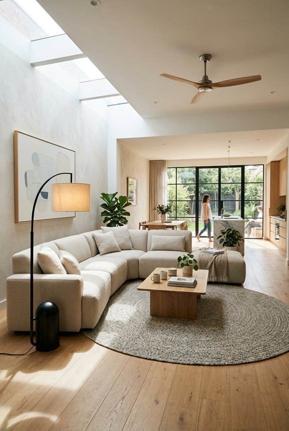 Sectional Sofa Layouts and Design Guide 4 plan traffic flow before layout
