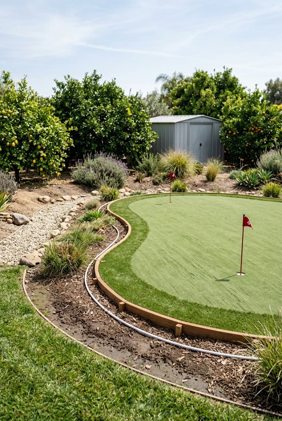 7 Steps to Build a DIY Backyard Putting Green 3 site assessment terrain drainage climate