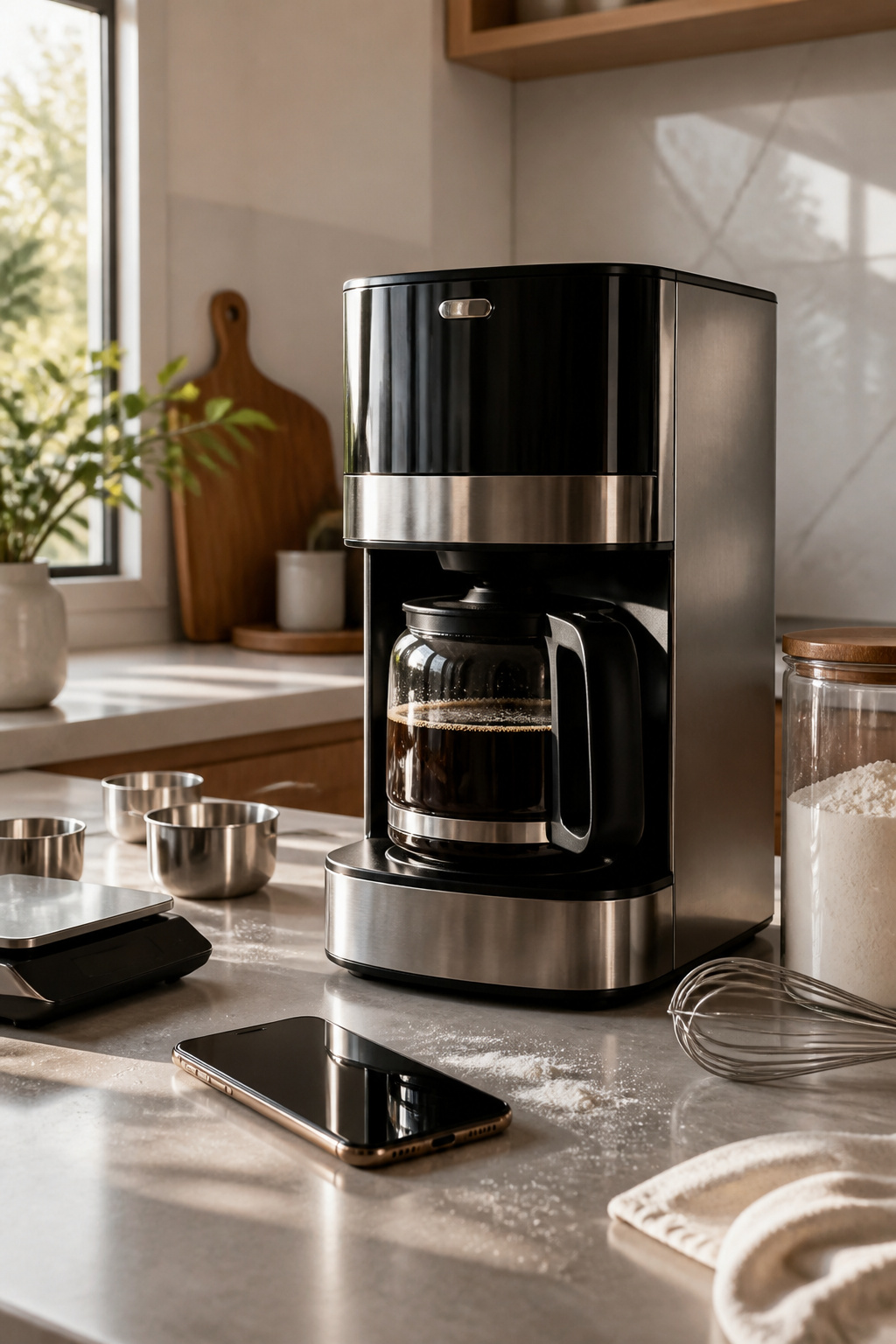 15 Smart Kitchen Design Ideas That Add Real Function for 2026 2 A photo showing a smart kitchen with voice-controlled appliances.
