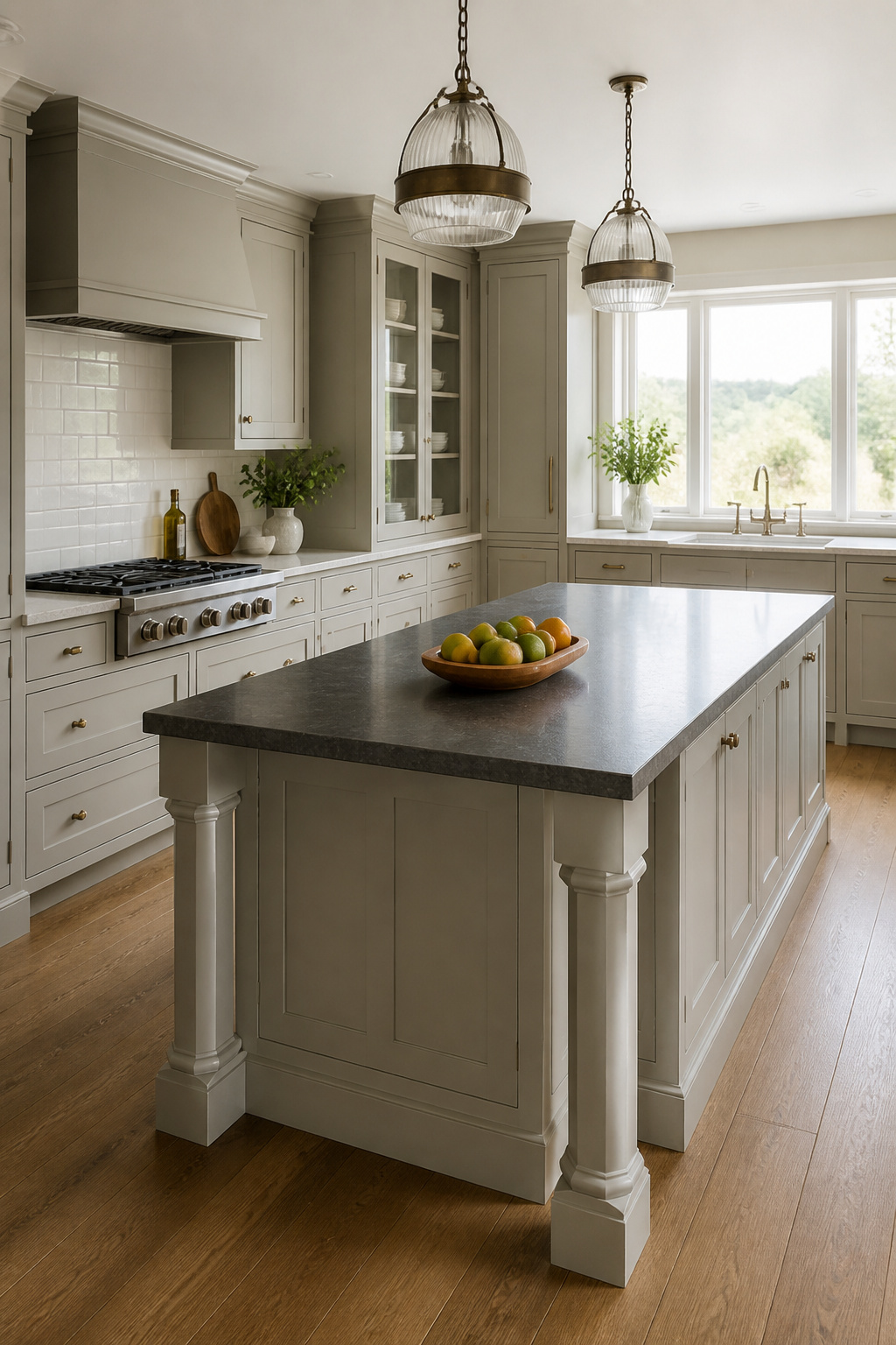 20 Convenient Kitchen Ideas for a Smarter 2026 Remodel 15 Kitchen island featuring decorative millwork and furniture-style legs.