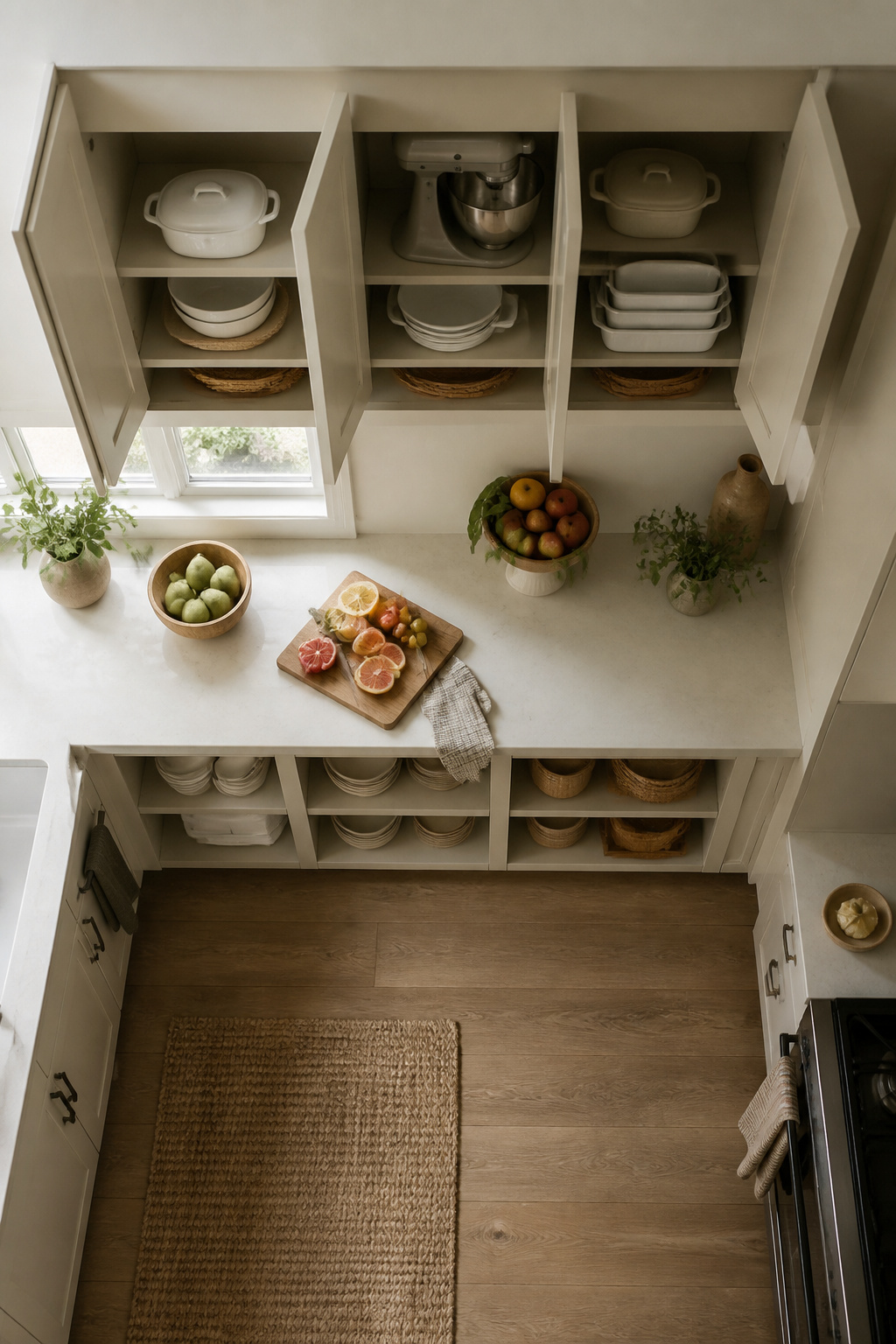 20 Upper Kitchen Cabinet Ideas: Color, Style & Storage for 2026 16 Deep upper cabinets designed for oversized kitchen storage.