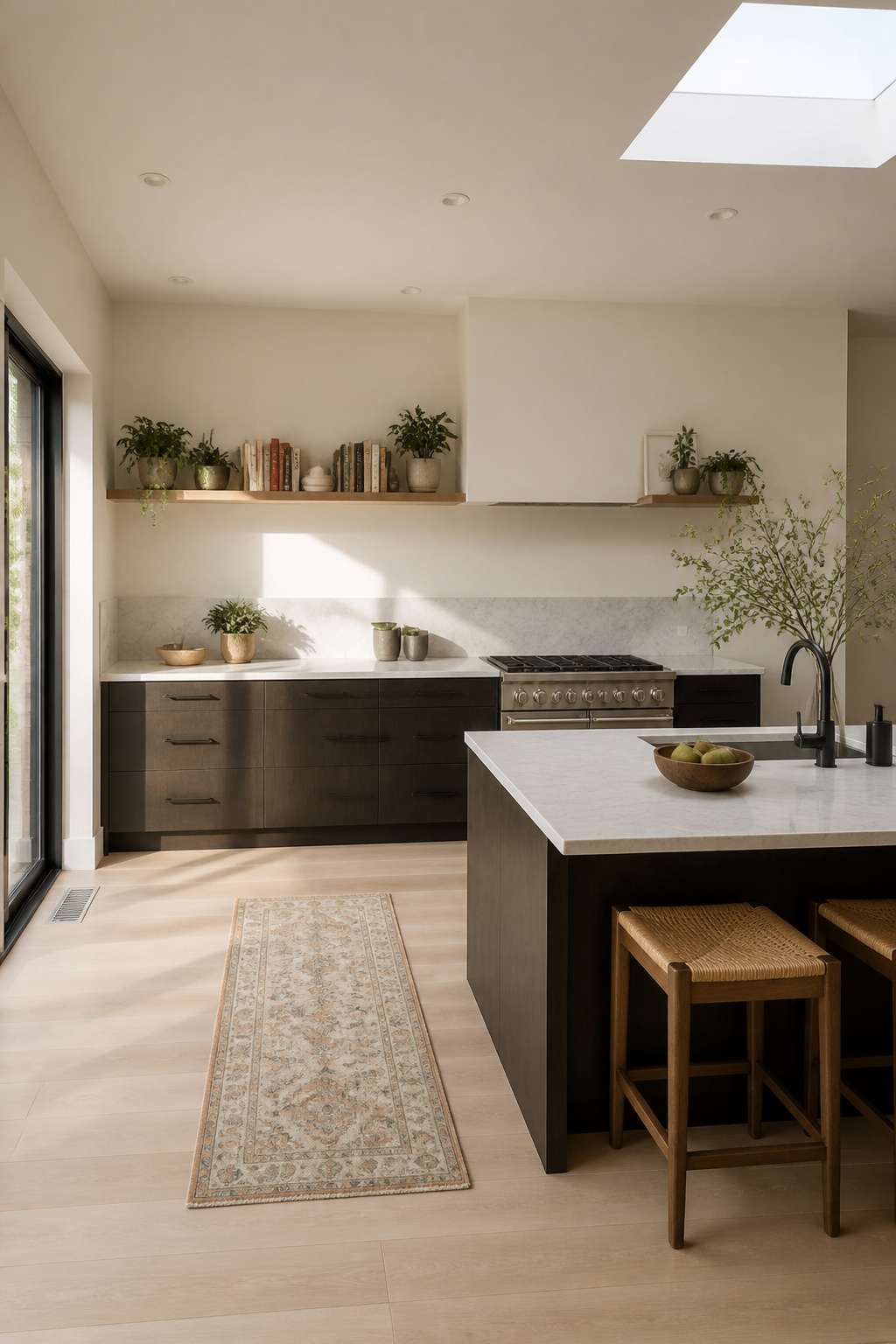 20 Convenient Kitchen Ideas for a Smarter 2026 Remodel 17 Kitchen with 30-inch cabinets creating open wall space above.