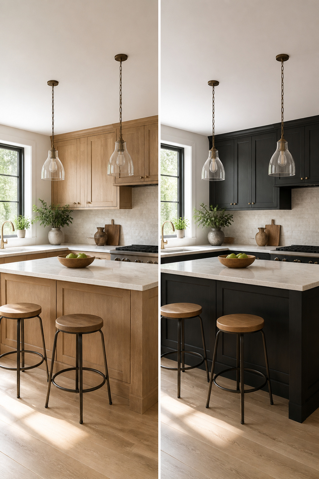 20 Convenient Kitchen Ideas for a Smarter 2026 Remodel 20 Pale oak cabinetry in a bright kitchen interior.