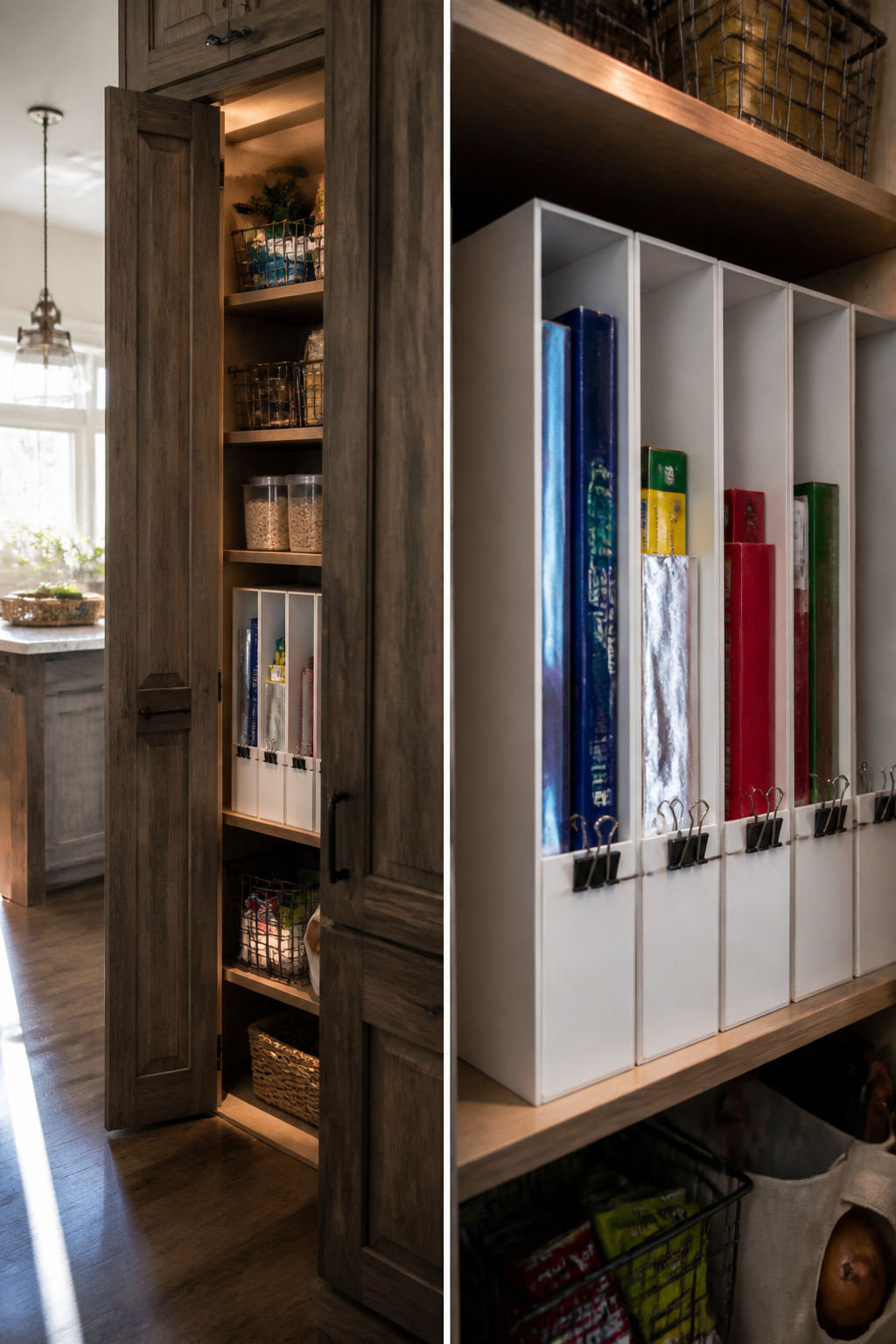 8 Glad Wrap Storage Ideas That Keep the Roll in Check (2026) 7 Vinyl fence post cut into sections for DIY wrap storage.
