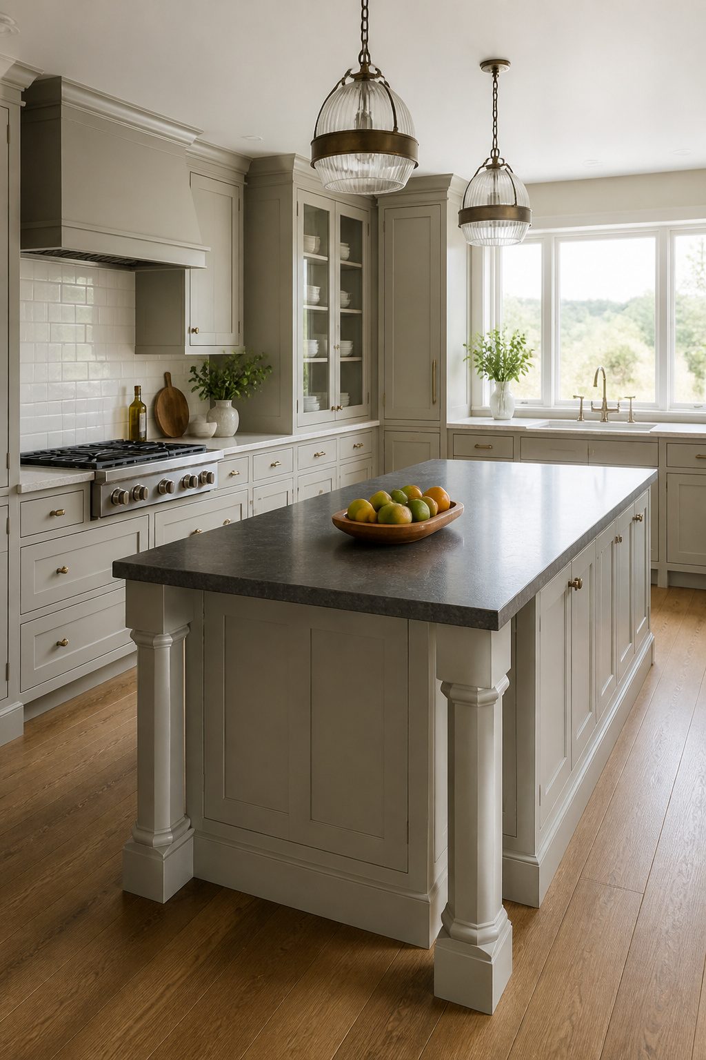 20 Convenient Kitchen Ideas for a Smarter 2026 Remodel 15 Kitchen island featuring decorative millwork and furniture-style legs.